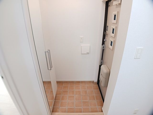 ジェルメ大喜新町の玄関|ゆったりとした玄関です