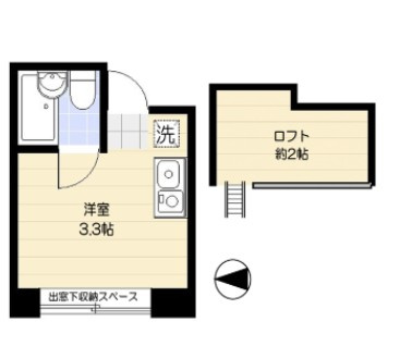 【間取り】 | フルールエリカ（喜多見）