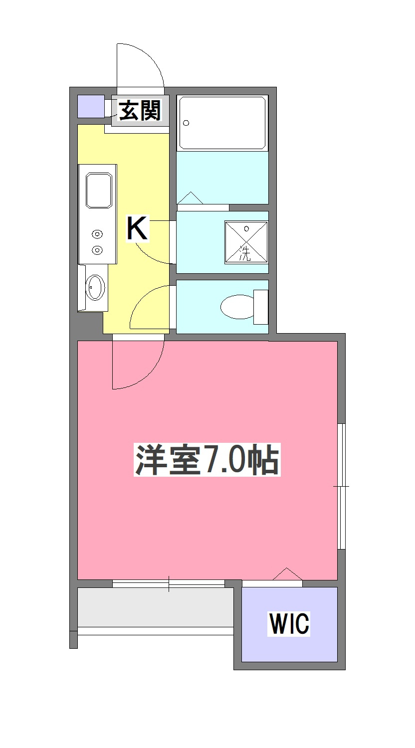 コンフォルタ清瀬の間取り