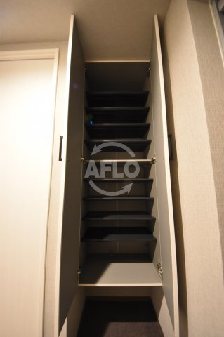 M:COURT新町の玄関|M:COURT新町（エムコート新町）　下駄箱