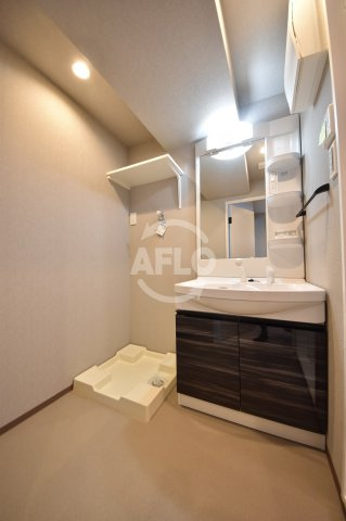 M:COURT新町の洗面所|M:COURT新町（エムコート新町）　洗面脱衣所