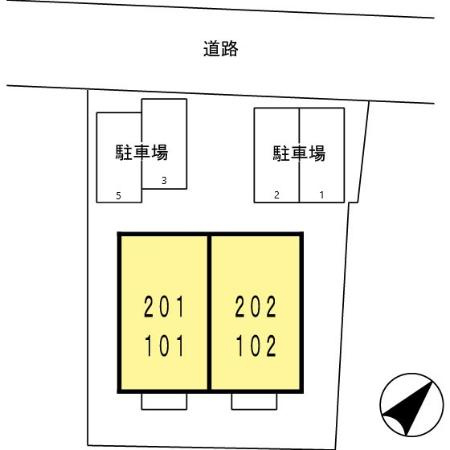 ロワール ２３の区画図