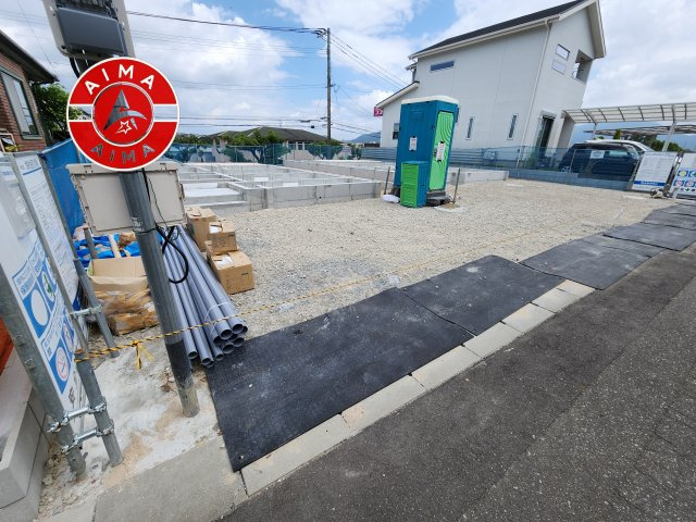 太宰府市大佐野5丁目第1-2棟（1号棟）の外観|デザイン性のある外観です。
