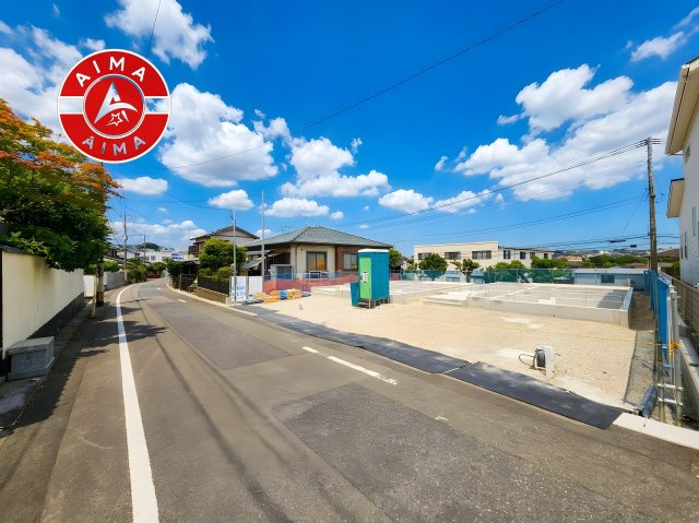太宰府市大佐野5丁目第1-2棟（1号棟）の前面道路含む現地写真|見学の時間などお気軽にお問い合わせ下さい。