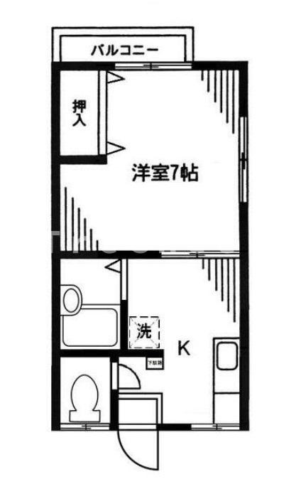 千三荘の間取り