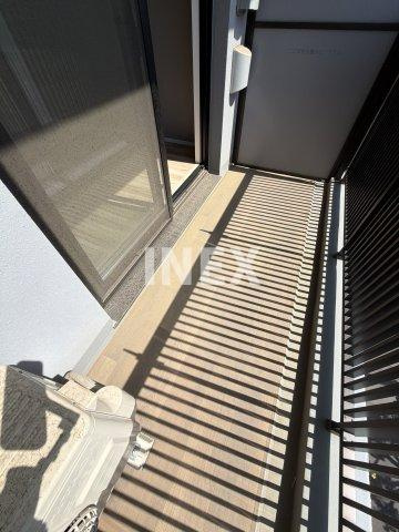 ジオエント横浜のバルコニー