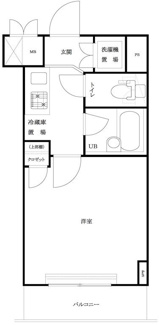 【間取り】 | ルーブル中村橋弐番館  | 間取りです。