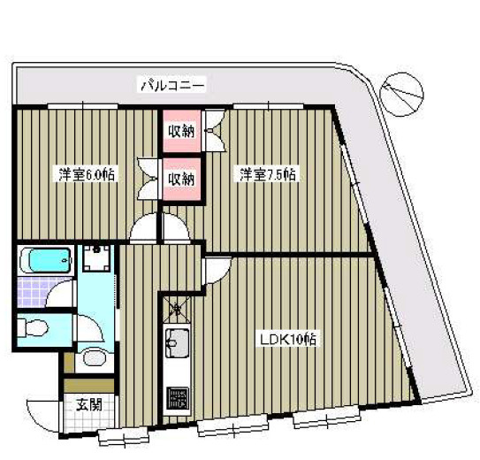 ラ・ネージュ小石川の間取り