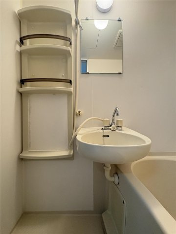 アンプルール新屋敷の洗面所