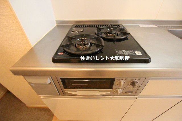 グリーン・アークのキッチン