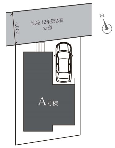 【横浜市南区永田南2丁目3-26新築戸建て】★仲介手数料無料★（井土ヶ谷小学校・南中学校）の区画図