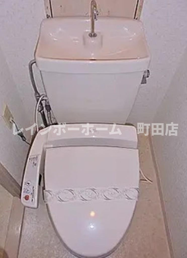 平成コーポ※初期費用分割後払いサービス利用可能物件のトイレ