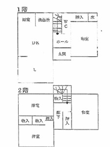 加古川市平岡町二俣　　　JR「東加古川駅」徒歩20分の間取り