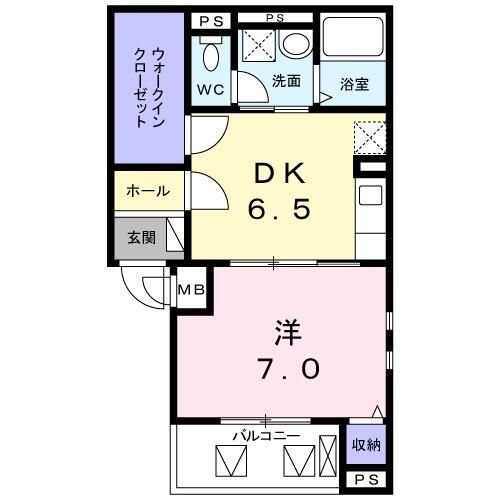 エスポワール・南千束の間取り