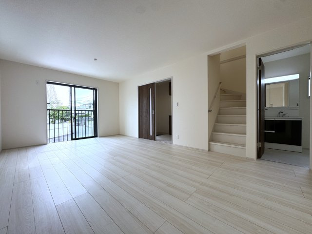 神戸市西区竹の台４丁目新築戸建１号棟の居間・リビング