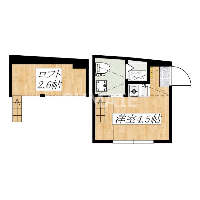 ハーモニーテラス南小岩Ⅳの間取り|間取り☆