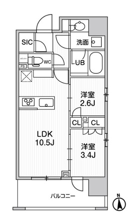シーズンフラッツ新御徒町イースト