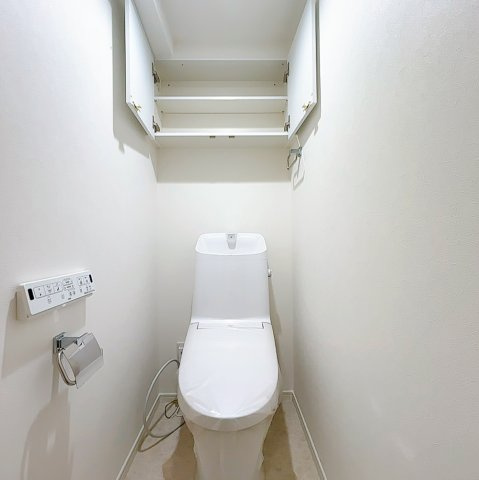 市谷台マンションのトイレ