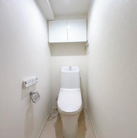 市谷台マンションのトイレ