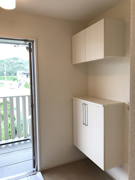 グランソレイユの玄関