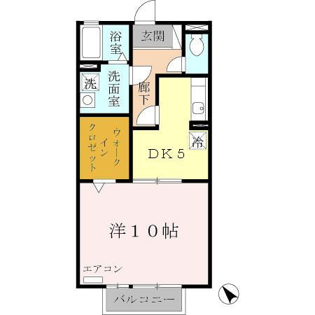 グランソレイユの間取り