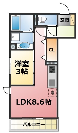 CLⅡの間取り