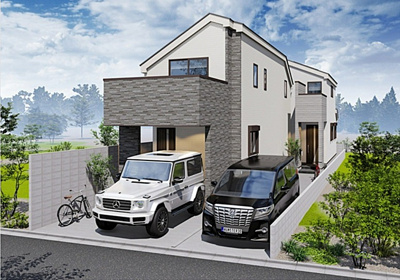 【外観パース】 | 杉並区南荻窪1丁目　新築戸建　A号棟 9780万円