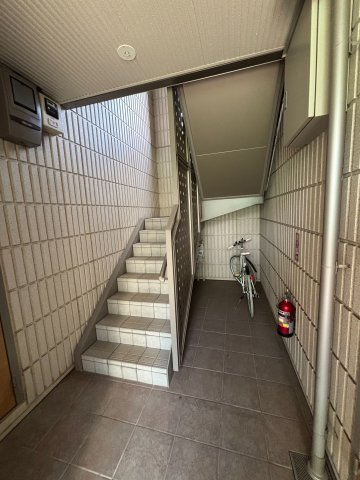 ラフィネ洗足池のロビー