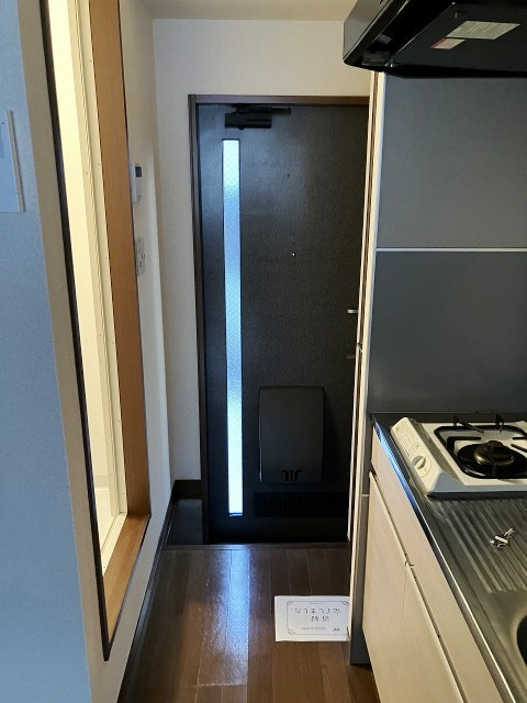 デュエットA棟の玄関