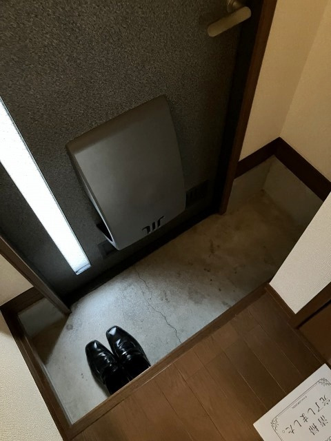 デュエットA棟の玄関