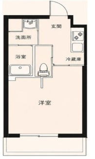 【間取り】 | ＦＬレジデンス品川２ | 間取りです。