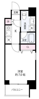 【間取り】 | エレンシアK | 間取りです。