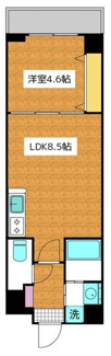 【間取り】 | ＴＨＲＥＥＧＡＴＥ　ＢＬＤＧ | 間取りです。