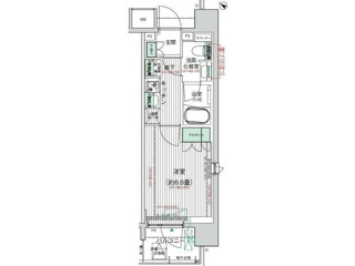 【間取り】 | ＢＰＲレジデンス武蔵浦和 | 間取りです。