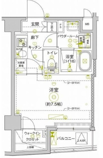 【間取り】 | セジョリ新江古田 | 間取りです。