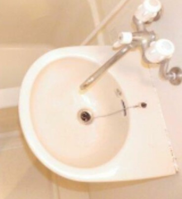 八王子市子安町１丁目の賃貸マンションの洗面所