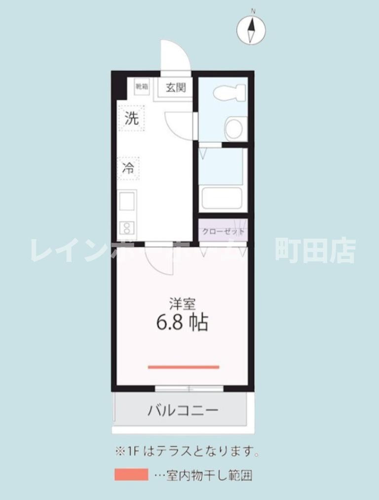 QUIET CRAB HOUSE ESSATO※初期費用分割後払いサービス利用可能物件の間取り