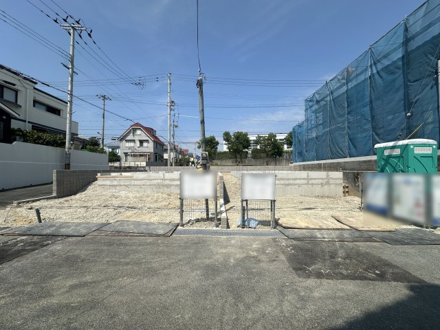 神戸市西区竹の台４丁目新築戸建２号棟の前面道路含む現地写真|2026年07月19日撮影