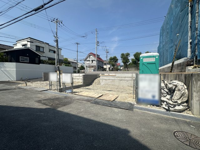 神戸市西区竹の台４丁目新築戸建２号棟の前面道路含む現地写真|2026年07月19日撮影