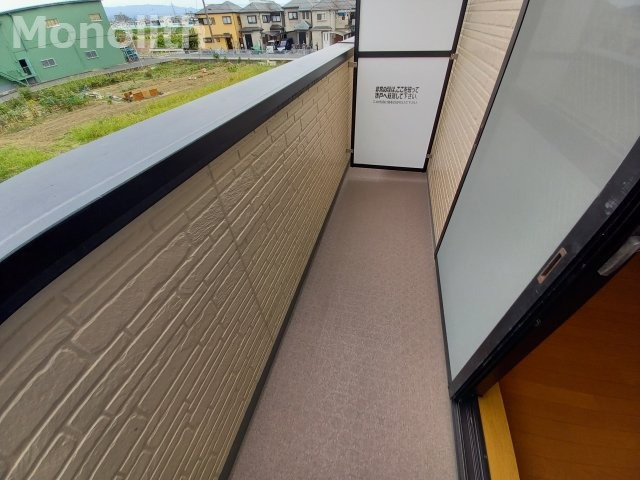 フジパレス式内町Ⅲ番館のバルコニー