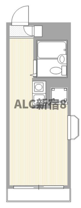 ペガサスマンション高円寺の間取り
