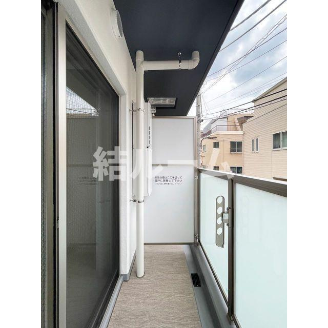 豊島区南大塚１丁目の賃貸マンションのバルコニー