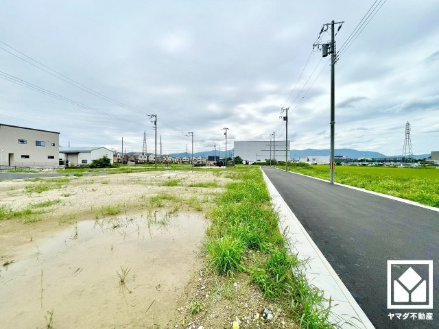 伏見区久我森の宮町の前面道路含む現地写真|9月10日　現況写真撮影
