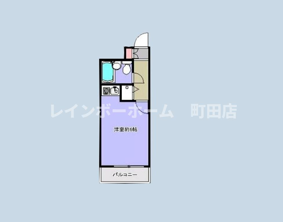 クリオ淵野辺参番館※初期費用分割あと払いサービス利用可能物件の間取り