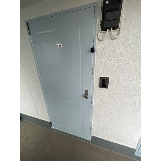 クーノス北坂戸の玄関