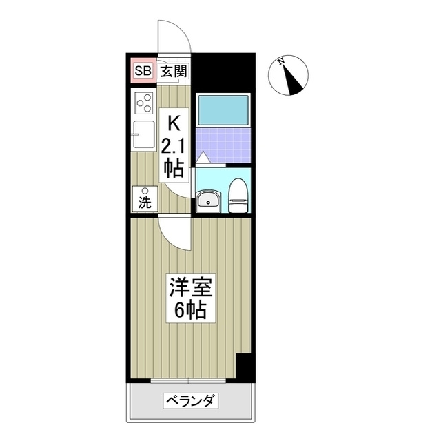 石田ビルの間取り