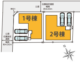 上尾市東町　6期　新築一戸建て　KEIAI GRACE　02の区画図|2号棟