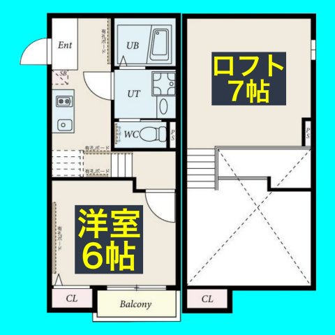 Taste本郷の間取り