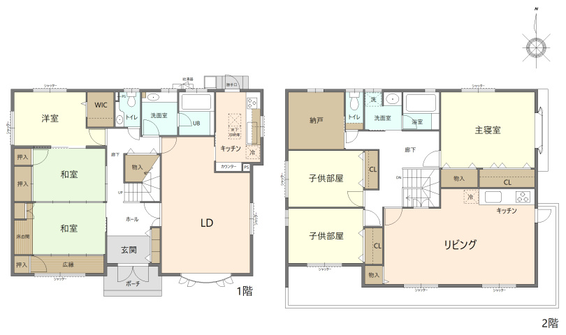 本山中町4丁目の間取り