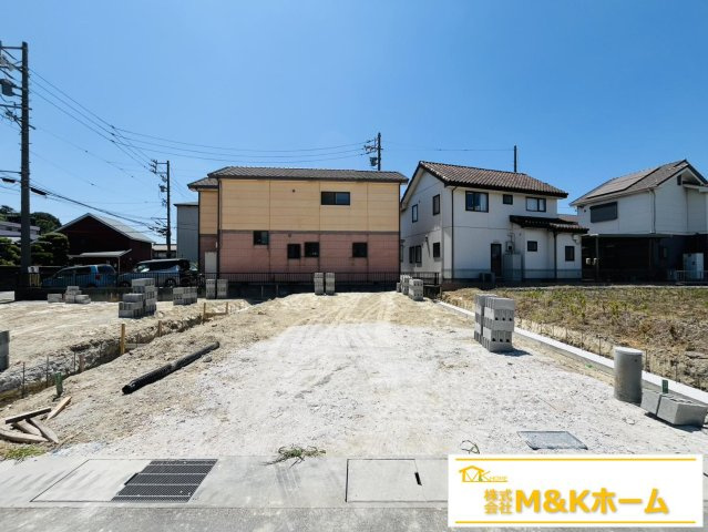 知多市八幡字竹後　全2棟　1号棟の外観|R8.7.25撮影　並列駐車2台可能☆